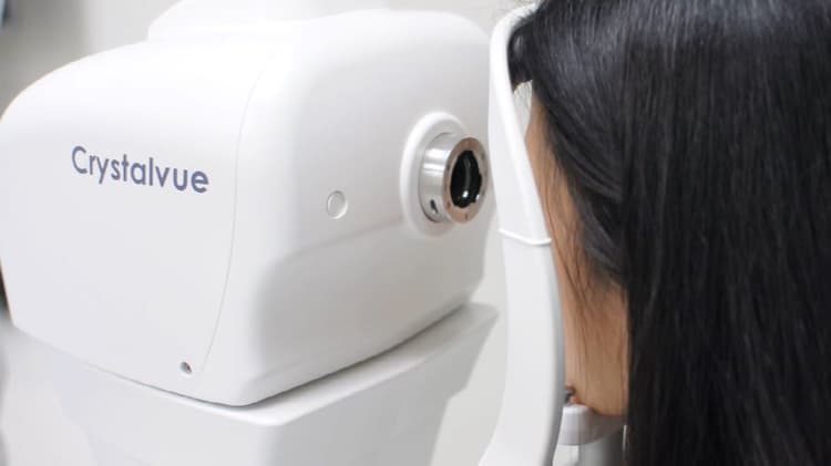 Fundus camera for advanced retinal photography at Peter Collins Eyecare